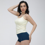 Women's Pure Cotton Short Slip, Light weighted and Soft