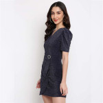 Women Textured Bodycon Dress