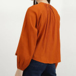 Women Brown Solid Top